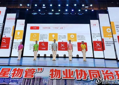廖家社区参加 星物管 物业协同治理大比武